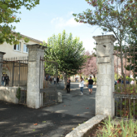 Collège lycée professionnel Le Cluzeau près de Bergerac direction Eymet et Marmande