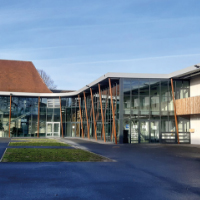 Collège lycée professionnel Le Cluzeau près de Bergerac direction Eymet et Marmande